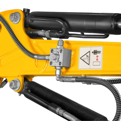 Mini Compact Excavator B&S VANGUARD 408cc 14hp Engine, 65.7” Max. Digging Depth, 2370 LBS Operating Weight, MEC10