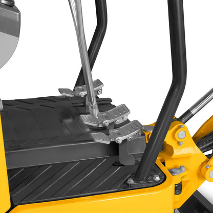 Mini Compact Excavator B&S VANGUARD 408cc 14hp Engine, 65.7” Max. Digging Depth, 2370 LBS Operating Weight, MEC10