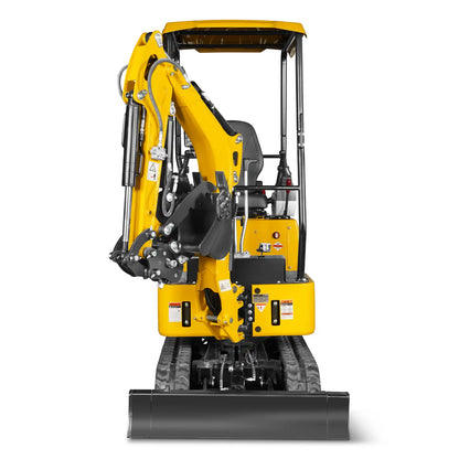 Mini Compact Excavator Kubota D722 Engine, 65.7” Max. Digging Depth, 2700 LBS Operating Weight, MEC12