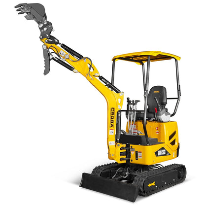 Mini Compact Excavator Kubota D722 Engine, 65.7” Max. Digging Depth, 2700 LBS Operating Weight, MEC12