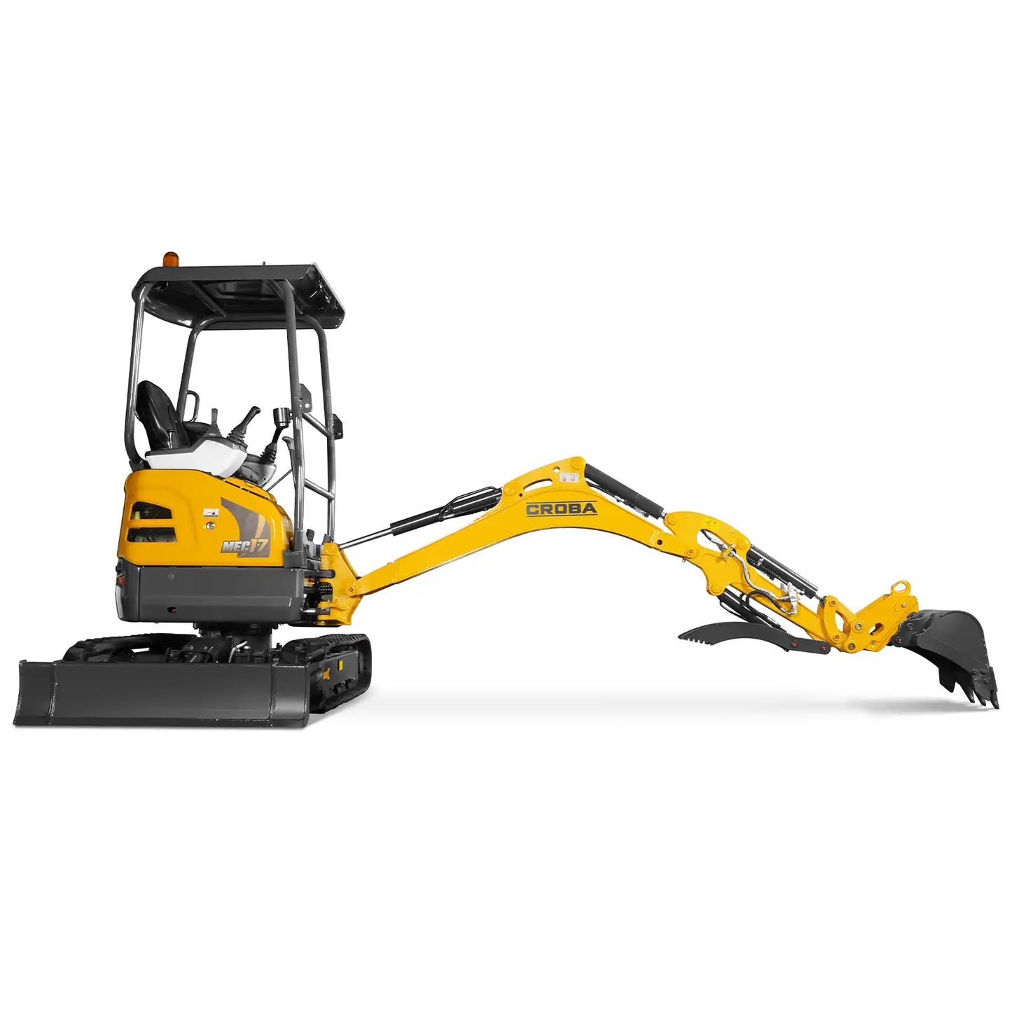 Mini Compact Excavator Kubota D902 Engine, 89” Max. Digging Depth, 4145 LBS Operating Weight, MEC17