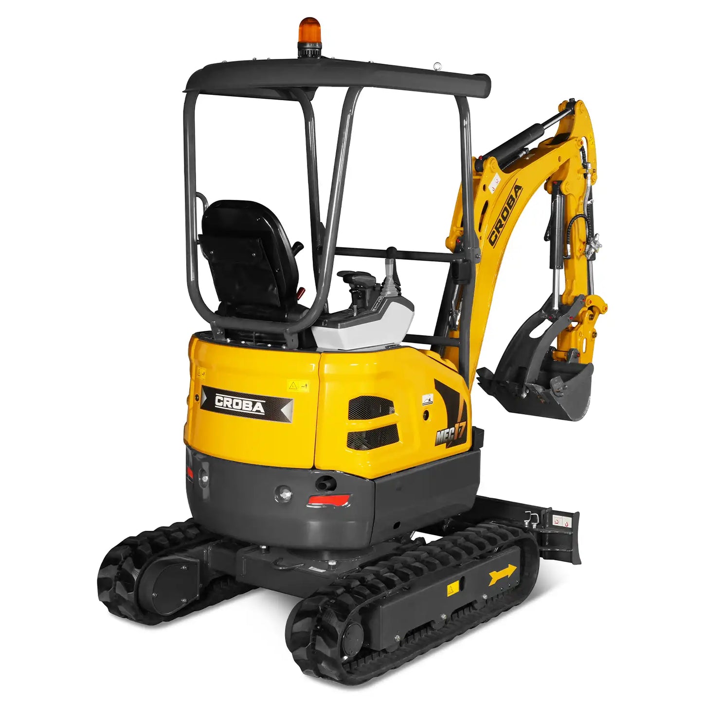 Mini Compact Excavator Kubota D902 Engine, 89” Max. Digging Depth, 4145 LBS Operating Weight, MEC17