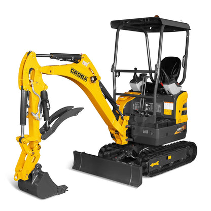 Mini Compact Excavator Kubota D902 Engine, 89” Max. Digging Depth, 4145 LBS Operating Weight, MEC17