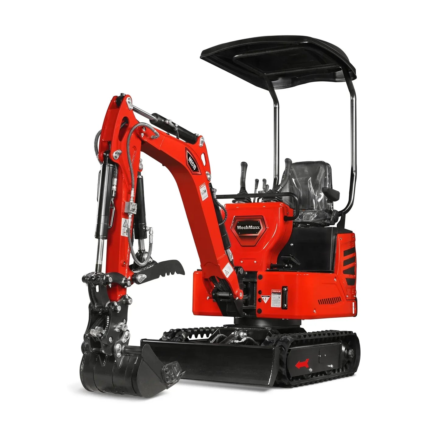 Mini Compact Excavator HONDA GX390 Engine, 65.7” Max. Digging Depth, 2280 LBS Operating Weight, MEC10